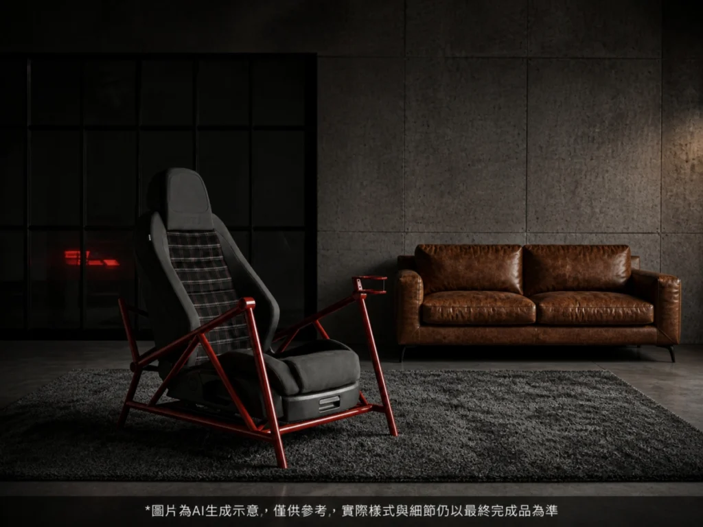 包括由 GTI 經典格紋座椅改造而成的「GTI 經典菱格紋王座」，以及結合 GTI 招牌蜂巢式水箱護罩與廠徽元素打造的「GTI 蜂巢格柵典藏桌」，不僅保留 GTI 獨有的設計語彙，更將性能精神延伸至生活空間之中。