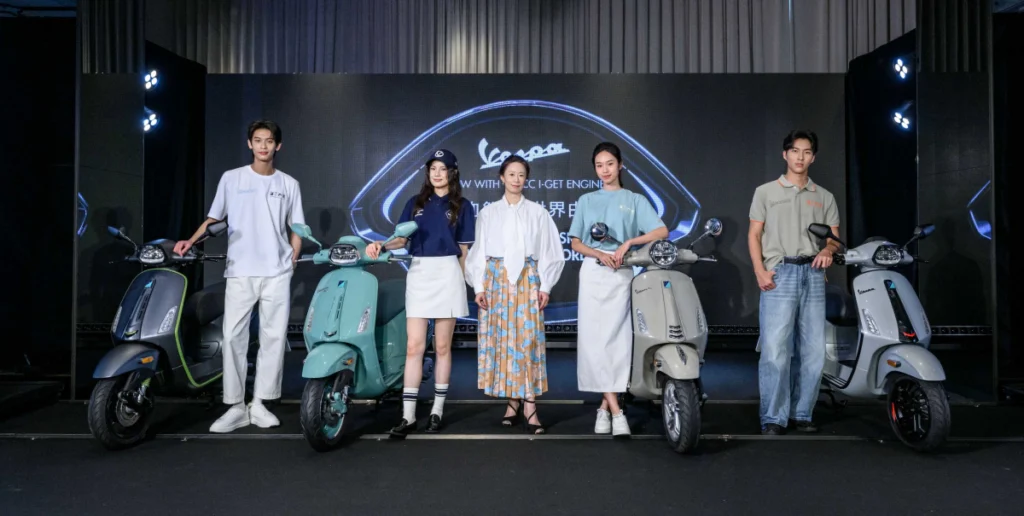 太古汽車摩托車事業處總經理 Anita 揭曉 Vespa 新車