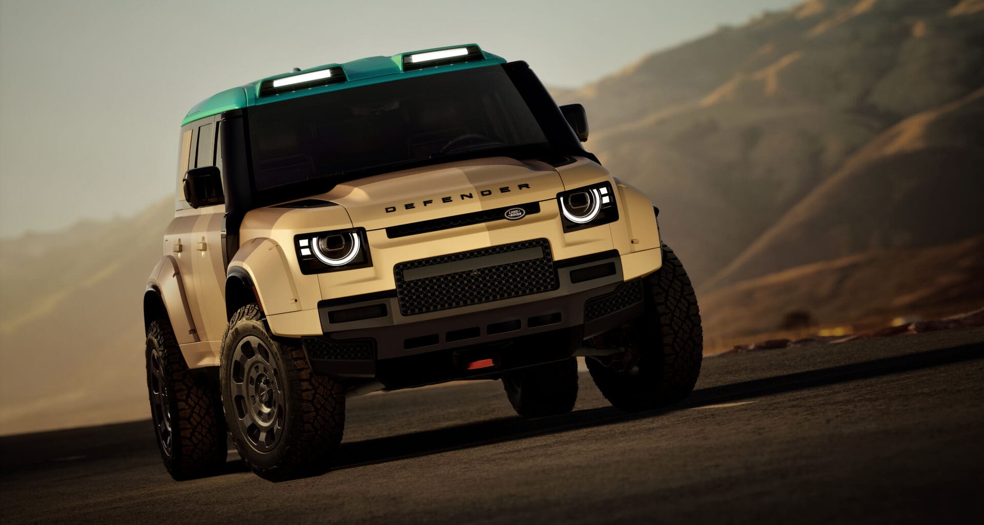 Defender Dakar特仕版亮相！　可合法上路的達卡拉力賽道路版車款