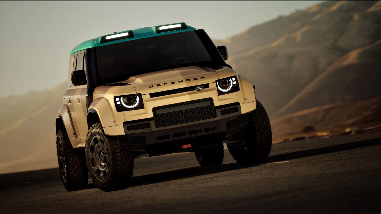 Defender Dakar特仕版亮相！　可合法上路的達卡拉力賽道路版車款