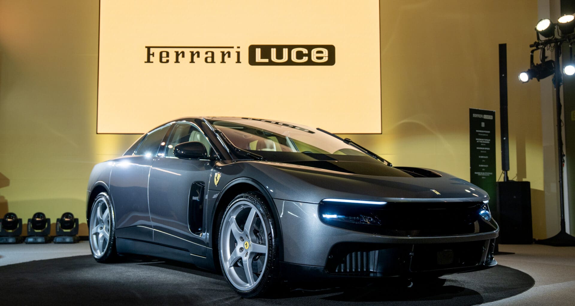 Ferrari Luce在臺發表上市！　法拉利首款純電跑車 五座設計、千匹馬力 售價2,608萬元起